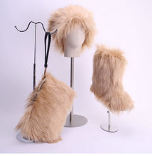 Load image into Gallery viewer, Fur Boots Set
