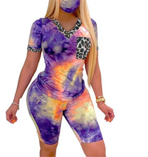 Load image into Gallery viewer, Tie Dye Chill Set with Face Masks
