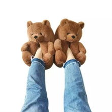 Load image into Gallery viewer, Teddy Bear Slippers
