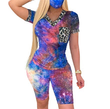 Load image into Gallery viewer, Tie Dye Chill Set with Face Masks
