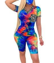 Load image into Gallery viewer, Tie Dye Chill Set with Face Masks
