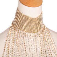 Load image into Gallery viewer, Bad &amp; Bougie Chocker Body Chain
